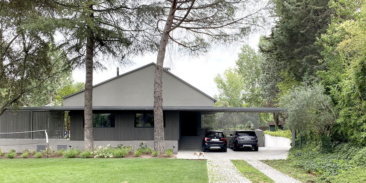 la energía está en el jardín
