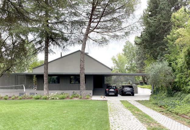 la energía está en el jardín